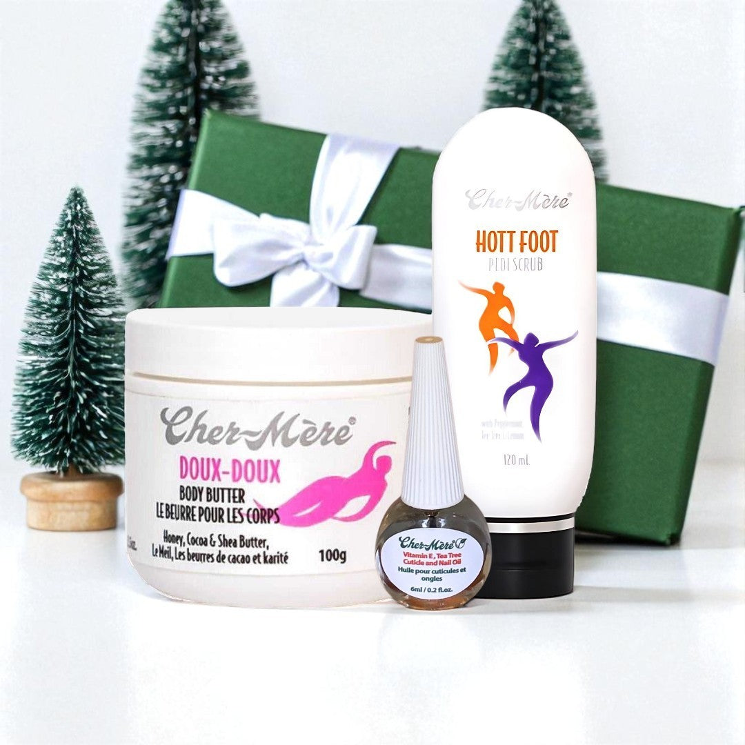 Holiday Pedicure in a Box