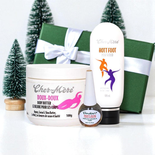 Holiday Pedicure in a Box