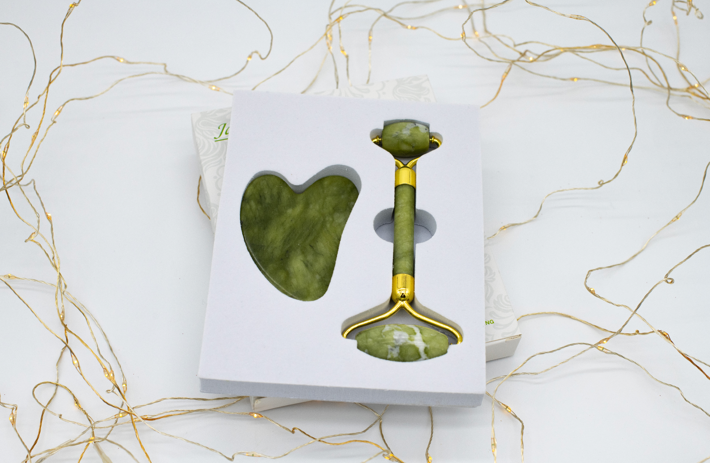 Jade Facial Roller and Gua Sha