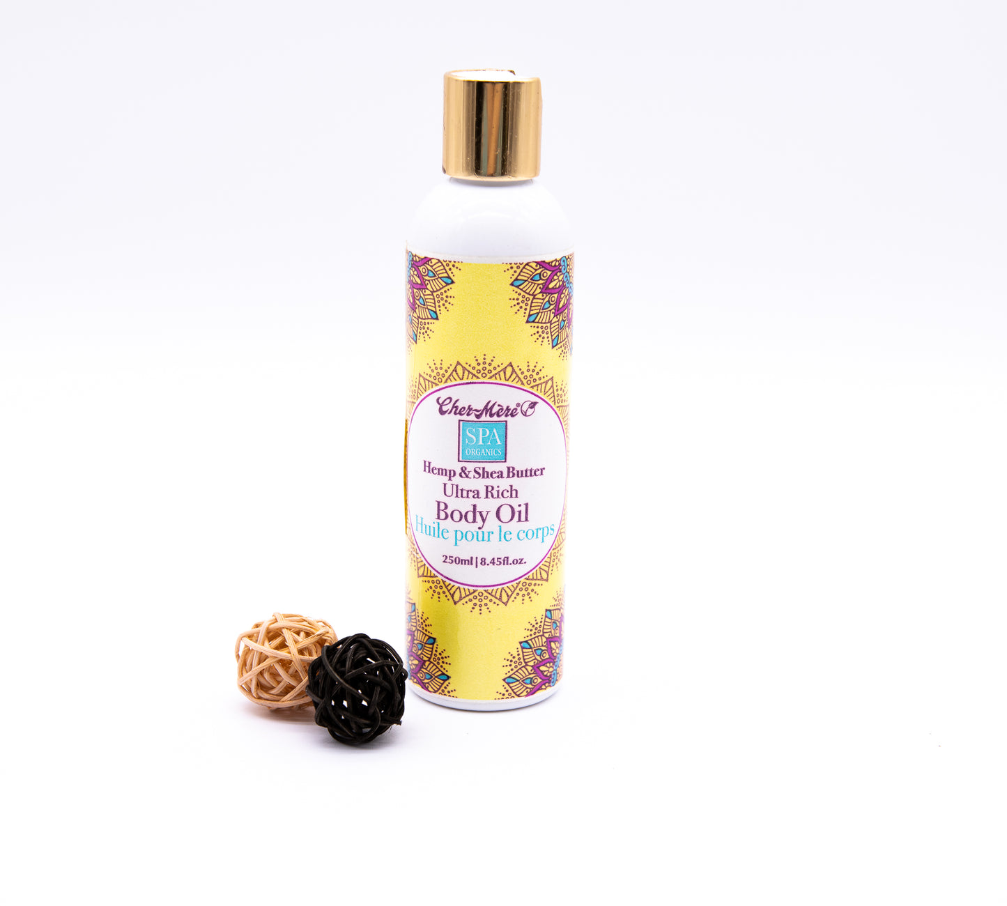 Hemp and Shea Butter Ultra Rich Body Oil - Cher-Mere Canada