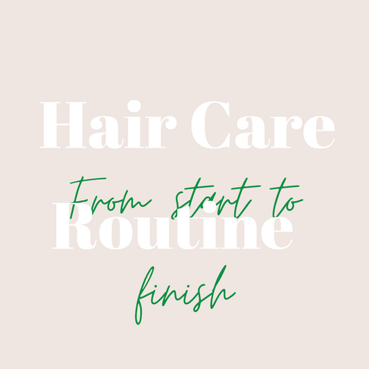 What about your hair care routine?