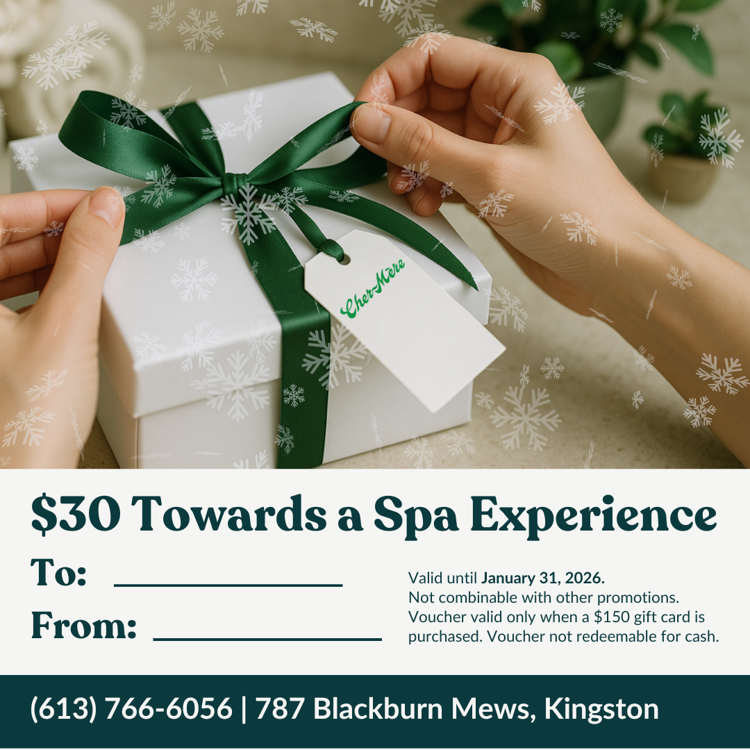 $30 Spa Voucher – Valid Only with a $150 Gift Card Purchase