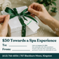 $30 Spa Voucher – Valid Only with a $150 Gift Card Purchase
