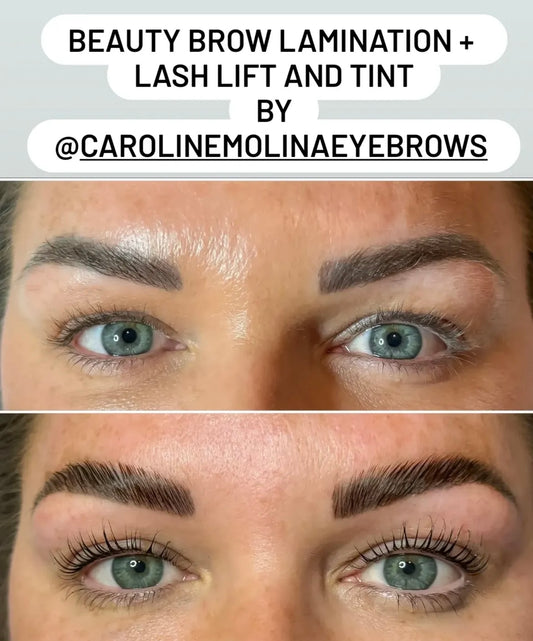 Eyebrow Lamination with Tint